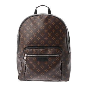 ルイヴィトン モノグラムマカサー ジョッシュ ブラウン/ブラック M41530 モノグラムキャンバス メンズ バッグ 【bag】