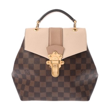 ルイヴィトン ダミエ クラプトン バックパック クレーム N42259 ダミエキャンバス レディース バッグ 【bag】