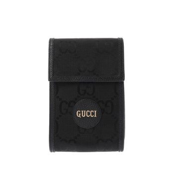 グッチ オフザグリッド ミニバッグ ブラック 625599 レザー/GGナイロン メンズ バッグ 【bag】