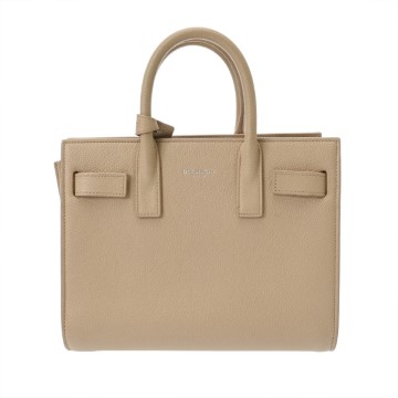 サンローラン サックドジュールナノ ベージュ 398711 レザー レディース バッグ 【bag】