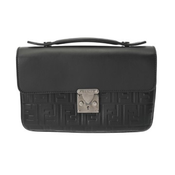 フェンディ ブラック 7VA431 レザー レディース バッグ 【bag】