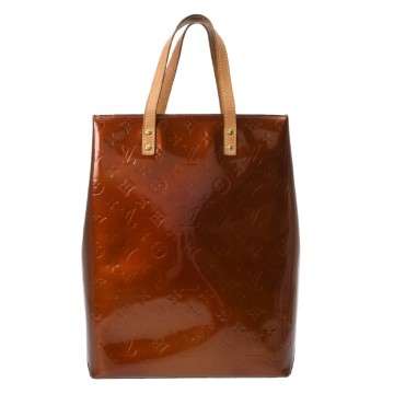 ルイヴィトン モノグラムヴェルニ リード MM ブロンズ M91143 ヴェルニ レディース バッグ 【bag】
