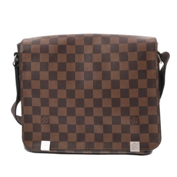ルイヴィトン ダミエ ディストリクトPM NM ブラウン N41031 ダミエキャンバス メンズ バッグ 【bag】