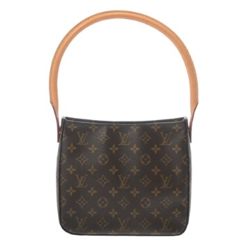 ルイヴィトン モノグラム ルーピング MM ブラウン M51146 モノグラムキャンバス レディース バッグ 【bag】