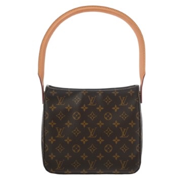 ルイヴィトン モノグラム ルーピング MM ブラウン M51146 モノグラムキャンバス レディース バッグ 【bag】