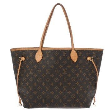 ルイヴィトン モノグラム ネヴァーフル MM ブラウン M40156 モノグラムキャンバス ユニセックス バッグ 【bag】