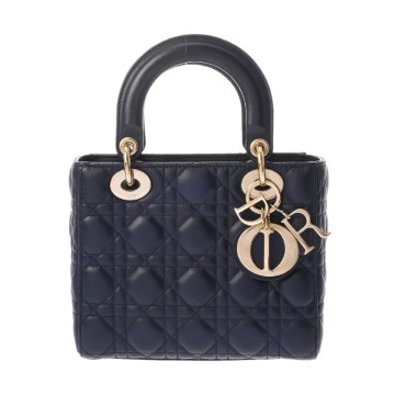 クリスチャンディオール MY ABCDior スモール ネイビー M0538ONGE ラムスキン レディース バッグ 【bag】