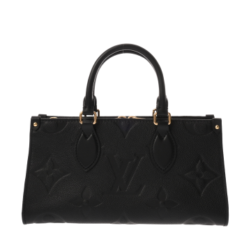 ルイヴィトン モノグラムアンプラント オンザゴー EW 2WAY ノワール M23640 レザー レディース バッグ 【bag】