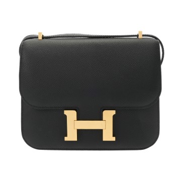 エルメス コンスタンス 3 ミニ 18 ミロワール ブラック ヴォーエプソン レディース バッグ 【bag】