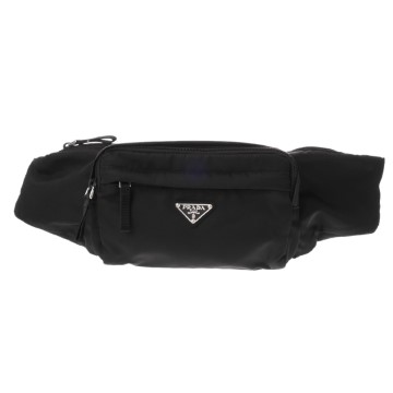 プラダ ボディバッグ  ブラック 2VL005 ナイロン メンズ バッグ 【bag】