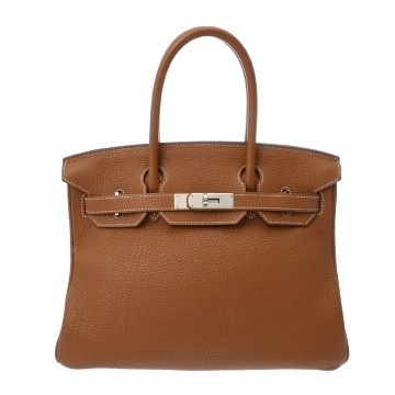 エルメス バーキン 30 ゴールド トゴ レディース バッグ 【bag】