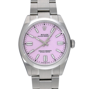 ロレックス オイスターパーペチュアル 41 134300 キャンディピンク メンズ 時計 【wristwatch】