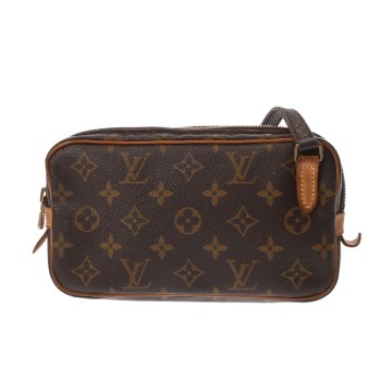 ルイヴィトン モノグラム マルリー バンドリエール ブラウン M51828 モノグラムキャンバス レディース バッグ 【bag】