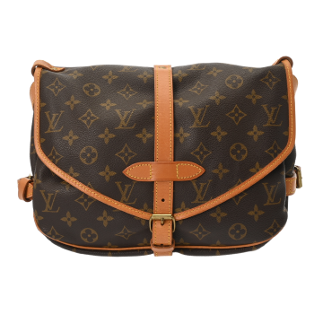 ルイヴィトン モノグラム ソミュール30 ブラウン M42256 モノグラムキャンバス ユニセックス バッグ 【bag】