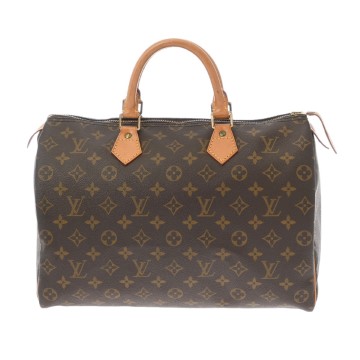 ルイヴィトン モノグラム スピーディ 35  ブラウン M41524 モノグラムキャンバス レディース バッグ 【bag】