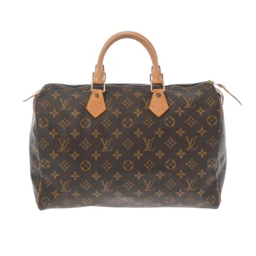 ルイヴィトン モノグラム スピーディ 35  ブラウン M41524 モノグラムキャンバス レディース バッグ 【bag】
