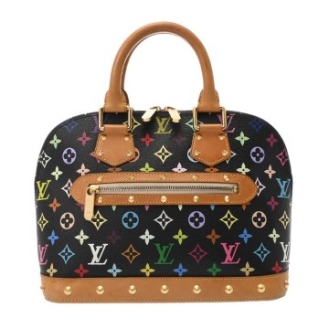 ルイヴィトン マルチカラー アルマ ノワール M92646 モノグラムマルチカラー レディース バッグ 【bag】