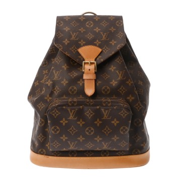 ルイヴィトン モノグラム モンスリ GM ブラウン M51135 モノグラムキャンバス ユニセックス バッグ 【bag】