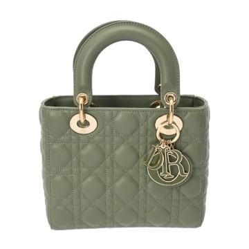 クリスチャンディオール カナージュ Lady Dior MY ABC DIORバッグ ラムスキン レディース バッグ 【bag】