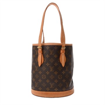ルイヴィトン モノグラム バケット PM ブラウン M42238 モノグラムキャンバス レディース バッグ 【bag】