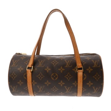 ルイヴィトン モノグラム パピヨン PM 旧型 ブラウン M51386 モノグラムキャンバス レディース バッグ 【bag】