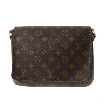 ルイヴィトン モノグラム ミュゼットタンゴ ショート ブラウン M51257 モノグラムキャンバス レディース バッグ 【bag】