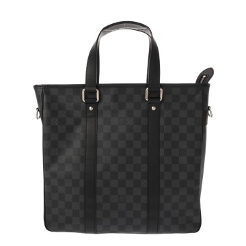 ルイヴィトン ダミエグラフィット タダオ PM 2WAY ブラック N41259 ダミエグラフィットキャンバス メンズ バッグ 【bag】