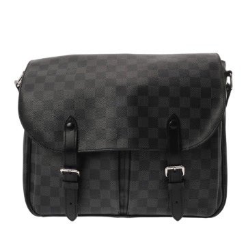 ルイヴィトン ダミエグラフィット クリストファー メッセンジャー ブラック N40280 ダミエキャンバス メンズ バッグ 【bag】