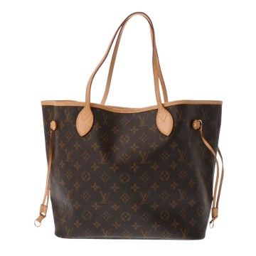 ルイヴィトン モノグラム ネヴァーフル MM ブラウン M40156 モノグラムキャンバス ユニセックス バッグ 【bag】