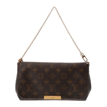 ルイヴィトン モノグラム フェイボリット MM ブラウン M40718 モノグラムキャンバス レディース バッグ 【bag】