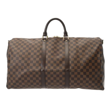 ルイヴィトン ダミエ キーポル バンドリエール 55 ブラウン N41414 ダミエキャンバス ユニセックス バッグ 【bag】