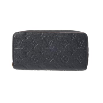 ルイヴィトン モノグラムアンプラント ジッピーウォレット マリーヌルージュ M62121 レザー ユニセックス 財布 【purse】