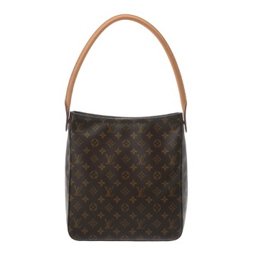 ルイヴィトン モノグラム ルーピング GM ブラウン M51145 モノグラムキャンバス レディース バッグ 【bag】