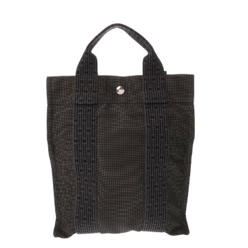 エルメス エールライン アド PM グレー キャンバス レディース バッグ 【bag】