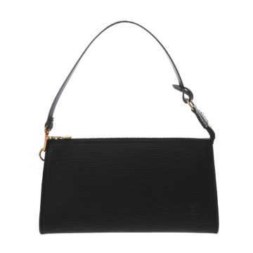 ルイヴィトン エピ ポシェットアクセソワ―ル ノワール M52942 エピレザー レディース 【bag】