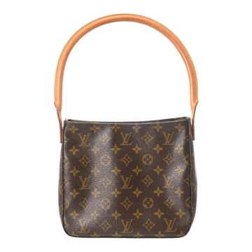 ルイヴィトン モノグラム ルーピング MM ブラウン M51146 モノグラムキャンバス レディース バッグ 【bag】