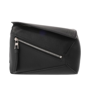 ロエベ パズルバッグ ミニ ブラック B510U89X02 レザー メンズ バッグ 【bag】