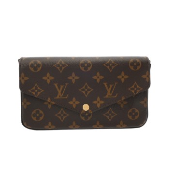 ルイヴィトン モノグラム ポシェットフェリシー フューシャ M61276 モノグラムキャンバス レディース バッグ 【bag】