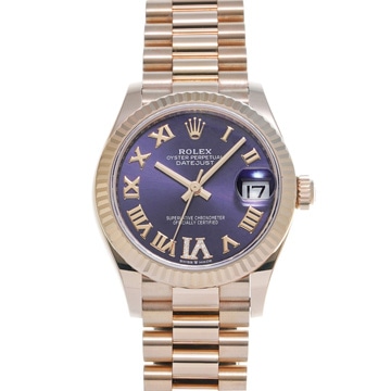 ロレックス デイトジャスト 278275 オーベルジーヌ/ダイヤモンド ボーイズ 時計 【wristwatch】