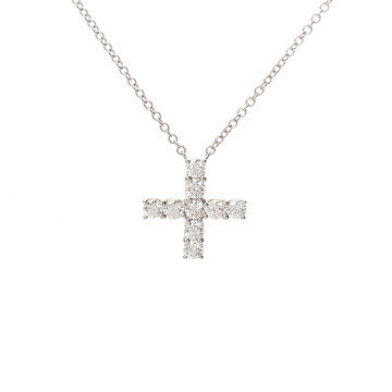 ハリーウィンストン ミニクロス ダイヤ PT950 Pt950プラチナ レディース ジュエリー 【jewelry】