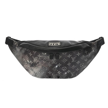 ルイヴィトン モノグラム ギャラクシー ディスカバリー バムバッグ ノワール M44444 モノグラムキャンバス メンズ バッグ 【bag】