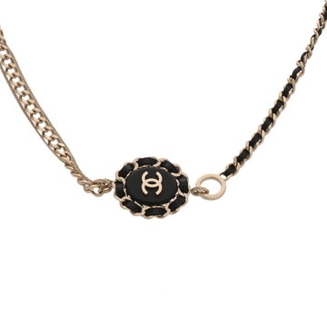 シャネル ココマーク ロングネックレス 16年モデル ブラック GP レディース ジュエリー 【jewelry】