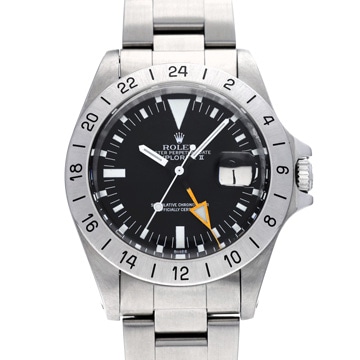 ロレックス エクスプローラーII 1655 ブラック メンズ 時計 【wristwatch】