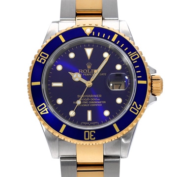 ロレックス サブマリーナ デイト 16613LB ブルー メンズ 時計 【wristwatch】