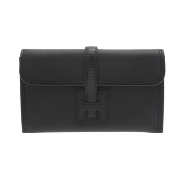 エルメス ジジェ デュオ ブラック スイフト/リザード レディース バッグ 【bag】