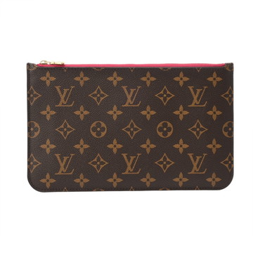 ルイヴィトン モノグラム ネヴァーフル MM ポーチのみ ブラウン ダミエアズールキャンバス レディース 【bag】
