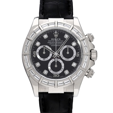 ロレックス コスモグラフ デイトナ 116589BR ブラック/ダイヤモンド メンズ 時計 【wristwatch】