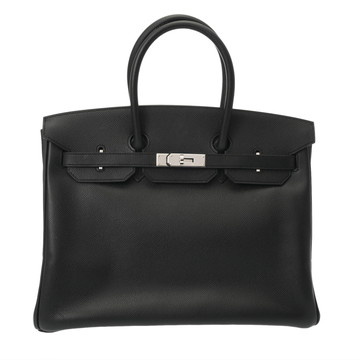 エルメス バーキン 35 黒 ヴォーエプソン ユニセックス バッグ 【bag】