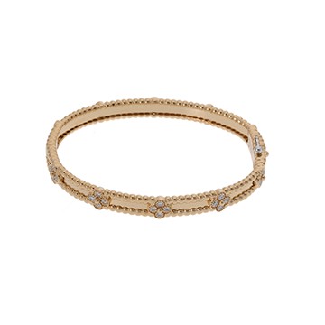 ヴァンクリーフ＆アーペル ペルレ スウィートクローバー エクストラスモールモデル XS ダイヤ VCARP6X400 K18イエローゴールド YG レディース ジュエリー 【jewelry】