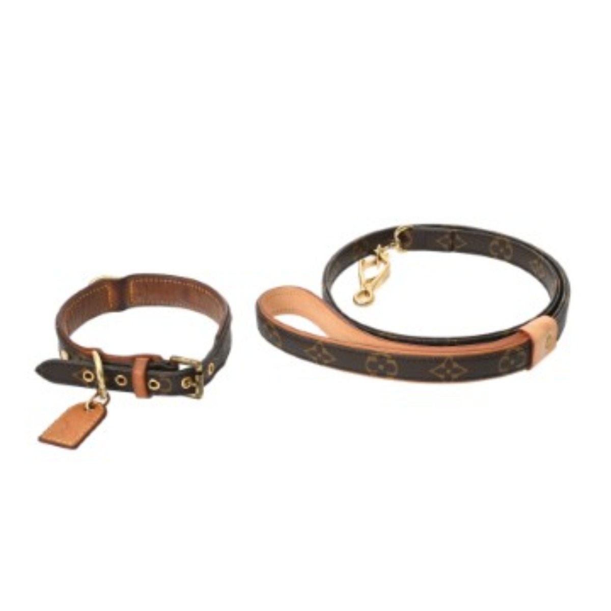 ルイヴィトン モノグラム レッスバクスター MM コリエバクスター PM セット ブラウン M58056 モノグラムキャンバス ユニセックス 【other】